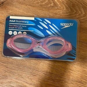 NWT Speedo pink adult boomerang  googles​​​